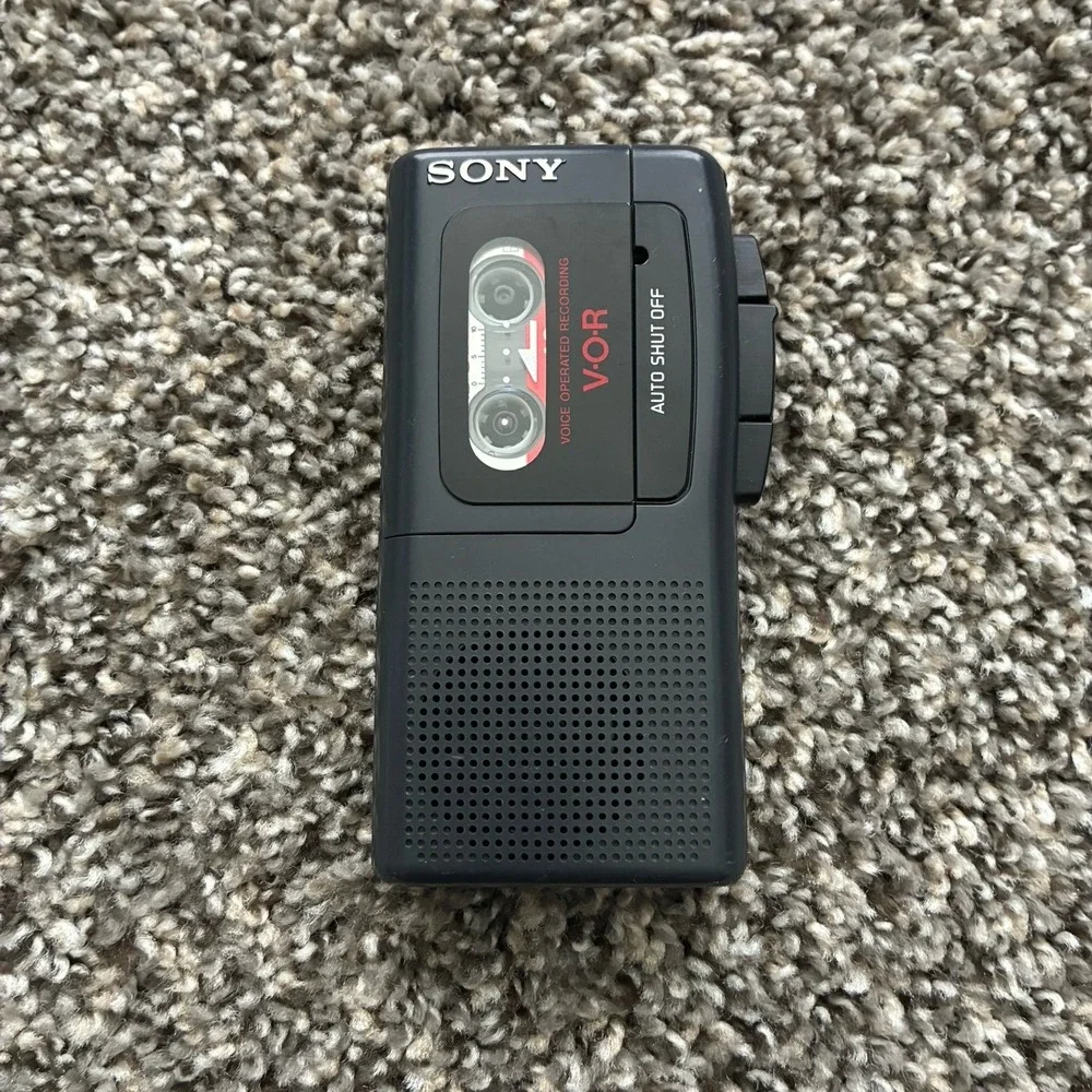 Sony M-507V Microcassette-Corder Handheld Voice Recorder VOR